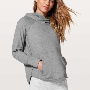 Lululemon Time Out Hoodie Heathered Bleached Coral / Heathered Medium Grey - 4